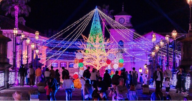 イルミネーションイベント「フェスタ・ルーチェ」、2017年からの全国累計来場者数が100万人を突破！