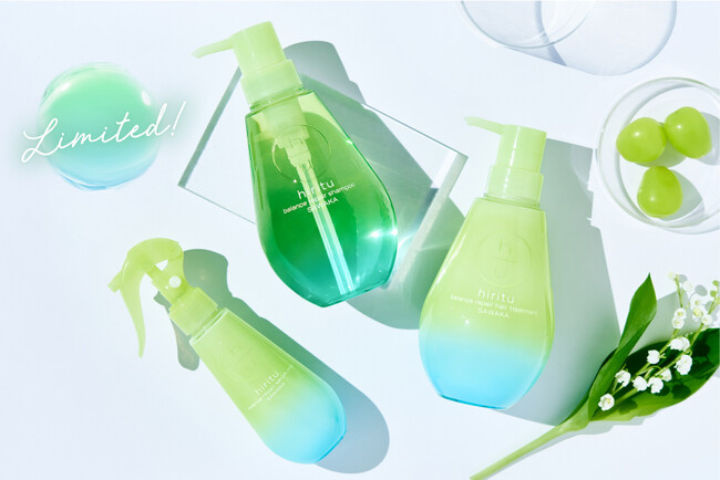 バランスケアブランド「hiritu(ヒリツ)」から季節限定「サワカシリーズ」が登場！速乾成分※1&紫外線ダメージケア成分※2でサラふわ髪へ！