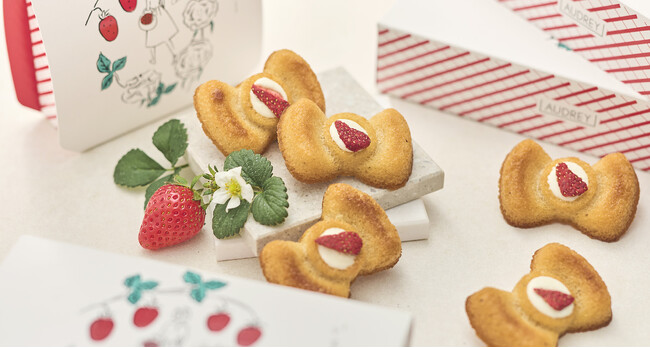 東京土産の新定番、いちご菓子専門店「AUDREY（オードリー）」、2025年4月21日（月）から、東京駅限定でバター香る新商品「いちごバター」発売！