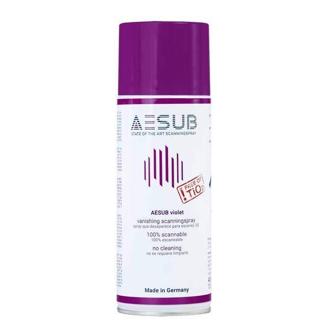 3Dスキャン用スプレーのAESUBから、Violet が新発売!