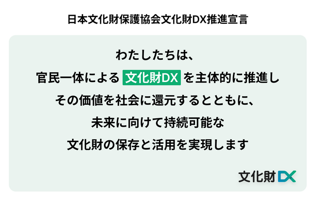 文化財をデジタルの力で残し、活用する