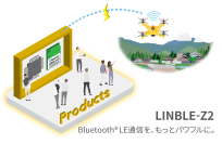 ムセンコネクト、LE Coded／HOGP対応Bluetooth(R) LEモジュール『LINBLE-Z2』の量産販売を開始　LINBLEシリーズの使いやすさはそのままに、約200～300m級の長距離相互通信が可能に