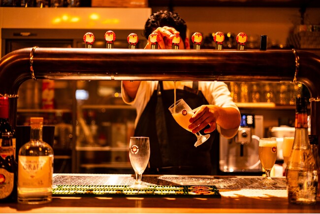 受賞歴多数の有名クラフトビール「常陸野ネストビール」を横浜エリア最多のタップ数で楽しめる“BEER STAND and PIZZA BAR” が4月18日(金）横浜赤レンガ倉庫にグランドオープン