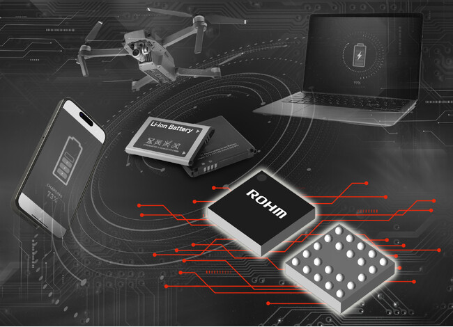 業界トップ(※)の低オン抵抗!急速充電に最適な小型MOSFETを開発