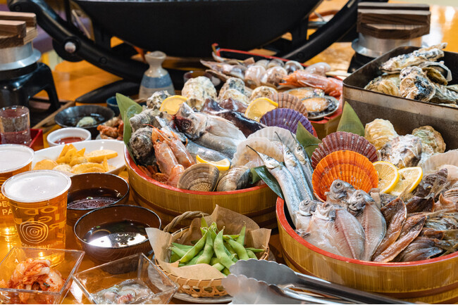 【愛知・知多半島】オーシャンビュー×海鮮浜焼きバーベキューの新プラン登場！GWのおでかけに最適な絶景グルメ体験
