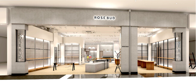 ROSE BUDが愛知県名古屋市のショッピングモール mozo ワンダーシティに新店舗をオープン。
