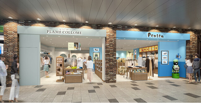 JR桜木町駅「CIAL桜木町」に「Suicaのペンギン」づくしのグッズ専門店「Pensta」と「PlameCollome（プレミィコロミィ）」が4/18（金）10:00 同時オープン！