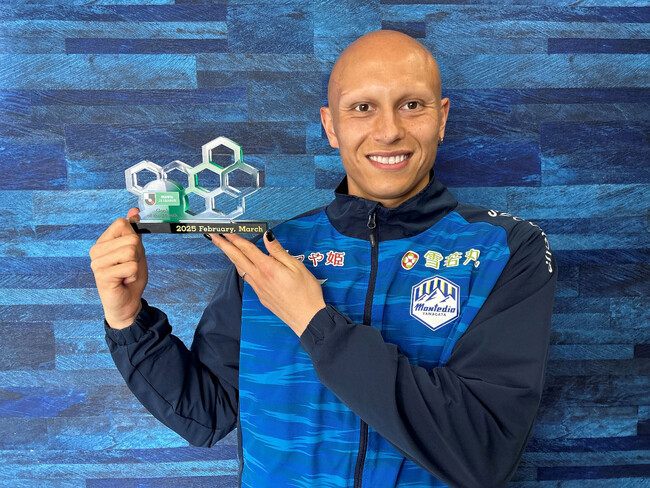 ディサロ燦シルヴァーノ選手 明治安田J2リーグ2・3月度 月間ベストゴール受賞のお知らせ