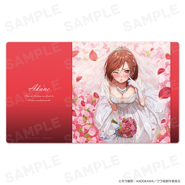TVアニメ「クラスの大嫌いな女子と結婚することになった。」キャラクターラバーマット、ダイカットステッカー、B2タペストリー、マグカップなどの受注を開始しました！