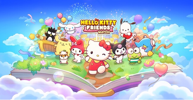 LINE Games、マッチ3パズル『ハローキティフレンズマッチ』をソフトローンチ！