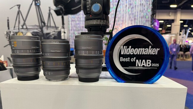 【朗報】Videomaker選定！SIRUI Vision Prime 1 T1.4がNAB 2025「Best Lens Series」を受賞