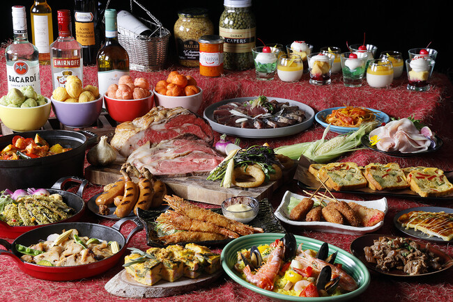 【大阪マリオット都ホテル】食の台所・大阪を楽しむグルメに、世界各国の料理が集う