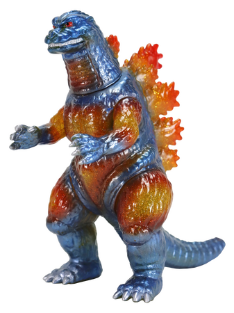 TOHOシネマズ新宿のオープン10周年を記念した限定カラーの、「ゴジラ」レトロソフビフィギュアが数量限定で発売！