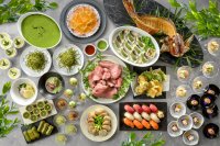 「リーベルホテル大阪」5月13日(火)から7月17日(木)まで香り高い「抹茶スイーツ」と初夏を感じる和食材が楽しめるディナーブッフェを開催！