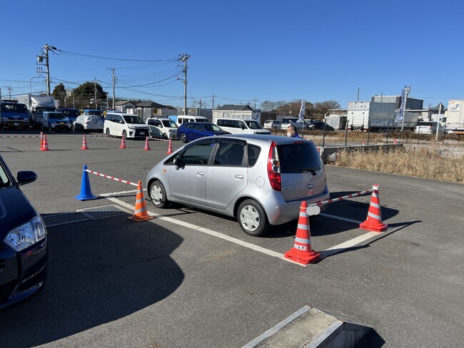 【JAF千葉】不安を解消！JAF千葉支部が車庫入れ講習会を開催