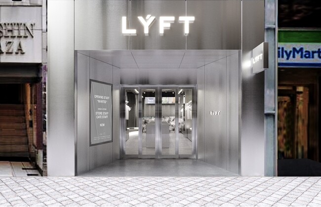 エドワード加藤プロデュースフィットネスブランド「LÝFT」が、渋谷にブランド初のカフェ併設型アパレルショップをグランドオープン!!