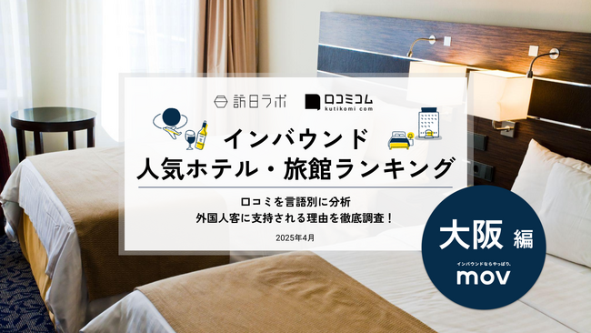 【独自調査】2025年最新：外国人に人気のホテル・旅館ランキング［大阪 編］1位は「ジャストスリープ 大阪心斎橋」！| インバウンド人気ホテル・旅館ランキング　#インバウンド #MEO