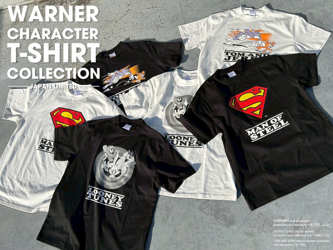 E-COMEGROUPより、WARNER CHARACTER T-SHIRT COLLECTION 発売！