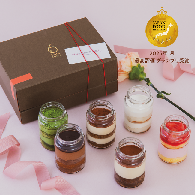 ティラミス専門店Tiramisu No.6「母の日限定ギフトセレクション」発売のお知らせ