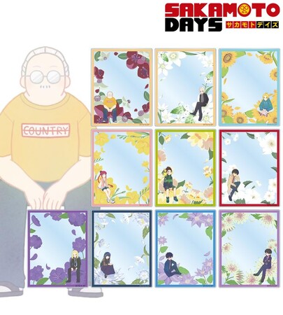 TVアニメ『SAKAMOTO DAYS』のトレーディング Botania アクリルカードなどの受注を開始！！アニメ・漫画のオリジナルグッズを販売する「AMNIBUS」にて