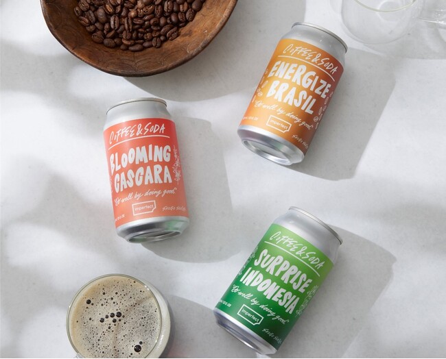 【imperfect新商品】コーヒーの新しい扉をひらくCoffee & Soda発売