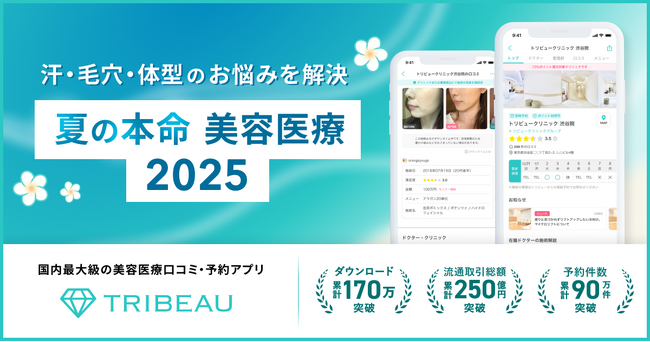 【トリビュー】夏の本命 美容医療 2025を公開