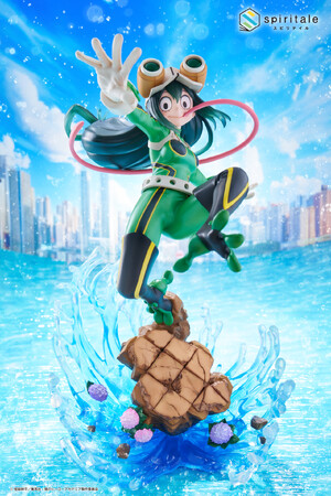 タイトーオリジナル高品質フィギュアブランド『spiritale』TVアニメ『僕のヒーローアカデミア』より、「蛙吹梅雨」が1/7スケールフィギュアで登場！