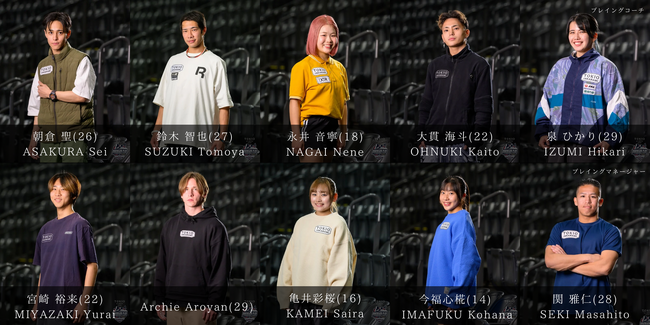 【イフイング株式会社】TOKIO インカラミ パルクールチーム新メンバー・注目の3選手加入と４期目体制のお知らせ