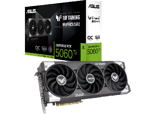 ASUSから、GeForce RTX 5060 Ti 搭載グラフィックボードを8製品発売