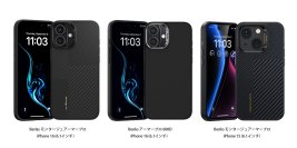 Benks(ベンクス)　iPhone 16(6.1インチ)/iPhone 15(6.1インチ)対応デュポンケブラーファイバーケース、新発売