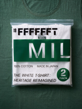 白T専門店 #FFFFFFT オリジナル第3弾はヘリテージと現代をつなぐ究極のパックTシャツ　ミリタリーヴィンテージから着想した「#FFFFFFT_MIL 2PACK」