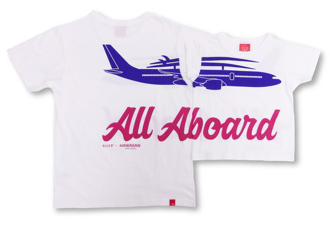 【初登場】OJICO×ハワイアン航空コラボレーションTシャツ