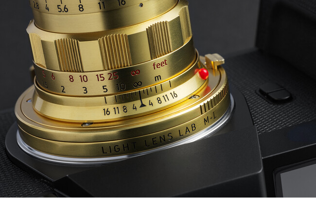 【限定モデル】LIGHT LENS LAB ヘリコイド付きマウントアダプターM-L Macro（ライカMマウントレンズ → Lマウント変換） ブラスゴールド 販売開始