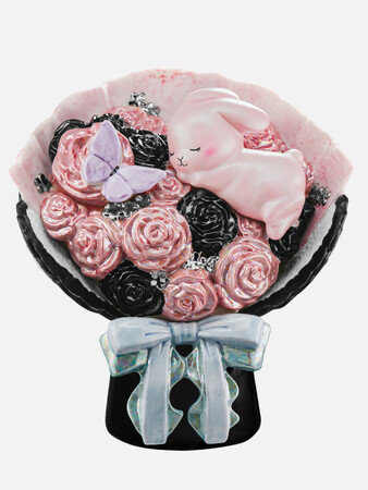 枯れない花束に、想いを添えて。大反響の「Flower Rabbits Decanter」第二弾、「-Bouquet-」新発売。2025年4月18日（金）より受注販売開始
