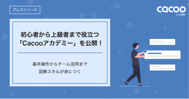 初心者から上級者まで役立つ「Cacooアカデミー」を公開！基本操作からチーム活用まで図解スキルが身につく