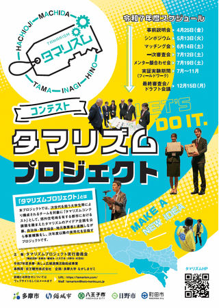 学生×企業×南多摩５市が連携した「タマリズムプロジェクト」が始まります！