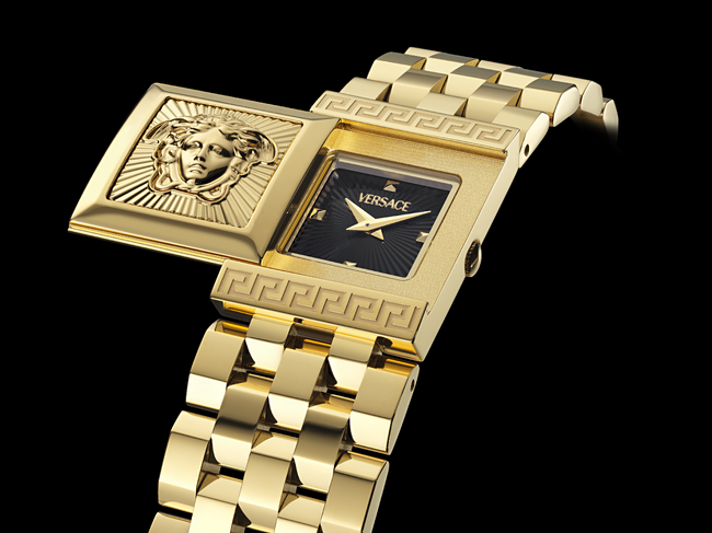 『VERSACE』から高級ジュエリーの洗練性と時計の機能性を融合したエレガントなタイムピース「VERSACE REVEAL」と複雑な職人技を駆使して生み出された「V-CONTEMPO GMT」を発売