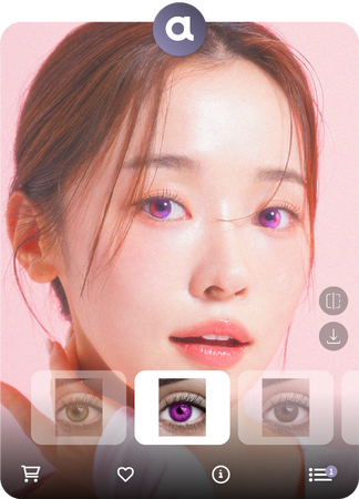 【日本初導入】カラーコンタクトの“ARバーチャル試着”を次の次元へ ─ Auglio（オグリオ）、Reeyesにて提供開始