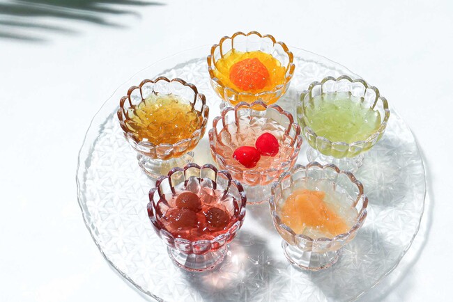 【京都・バイカル】国産フルーツと宇治茶を使った、とろける贅沢ゼリー新登場！