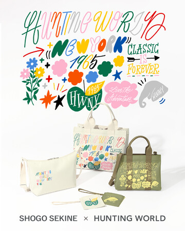 SHOGO SEKINE × HUNTING WORLD