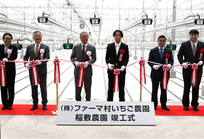 ファーマ村いちご農園　稲敷農園　第一期竣工