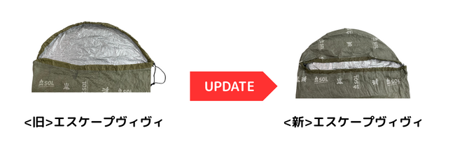 SOLの定番ヴィヴィがリニューアル！通気性と保温性を兼ね備える画期的素材 ”サーマシェル” 採用の「ニューエスケープヴィヴィ」が、さらなる進化を遂げて新発売！！