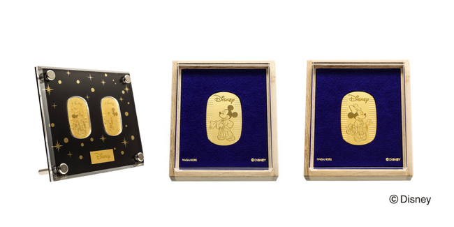 京都きもの友禅創業55周年記念限定品　ディズニーデザイン小判販売スタート！
