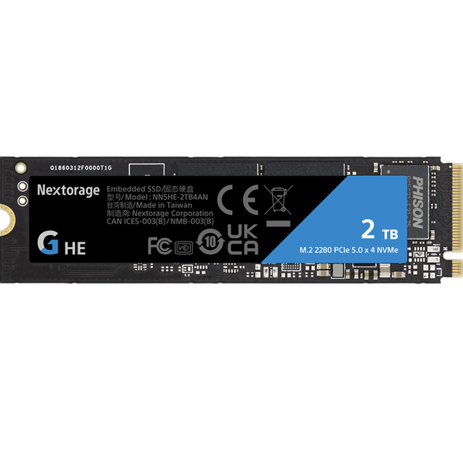 PCIe 5.0(R) NVMe(TM) Gaming SSD 「Gシリーズ HE」発売のおしらせ