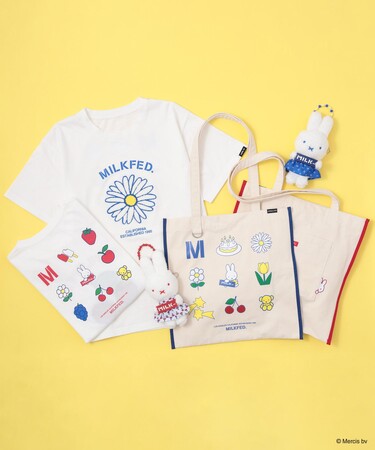 MILKFED.（ミルクフェド）がミッフィーとのコラボレーションアイテムを発表。