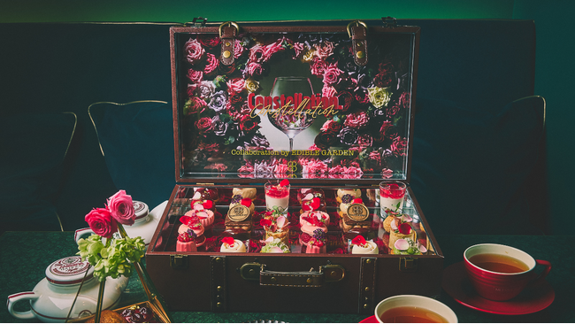 【横浜ローズウィーク限定】横浜Constellation.(コンステレーション)と食べられる花屋EDIBLE GARDENの薔薇香る魅惑的なアフタヌーンティーが期間限定で登場！！