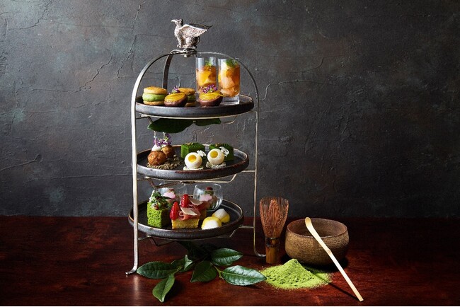 【JWマリオット・ホテル奈良】奈良の名茶・上久保茶園とのコラボレーションによる初夏限定のアフタヌーンティーを提供