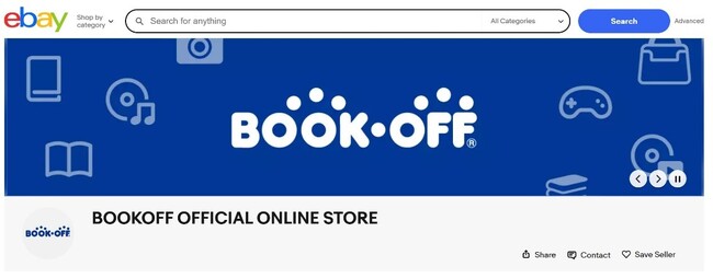 国内リユース事業のリーディングカンパニー「ブックオフ」がeBayで販売開始