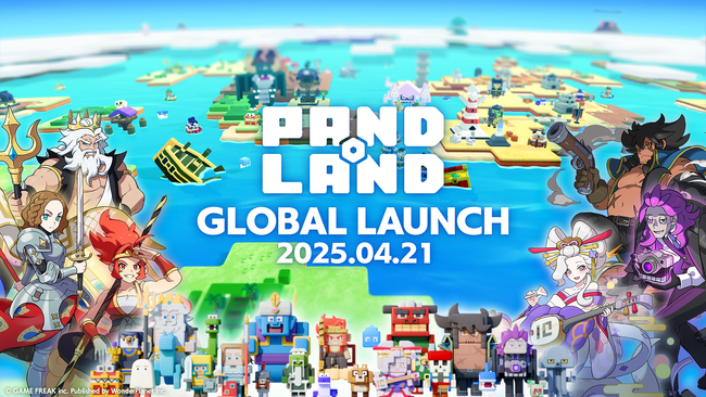 ゲームフリークとワンダープラネットが贈る新作モバイル向けカジュアルゲーム『パンドランド』本日4月21日よりグローバルローンチ開始！