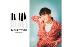 TAISUKE WADA solo project ロゴ/和田泰右「Thanks」宣材 TAISUKE WADA solo project ロゴ/和田泰右「Thanks」宣材